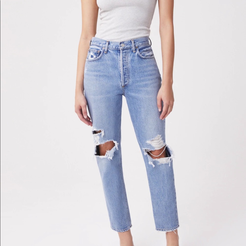 AGOLDE FEN HIGH RISE RELAXED TAPERED JEAN